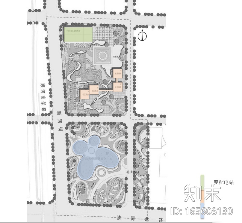 [济南]新文化中心建筑设计文案cad施工图下载【ID:165608130】