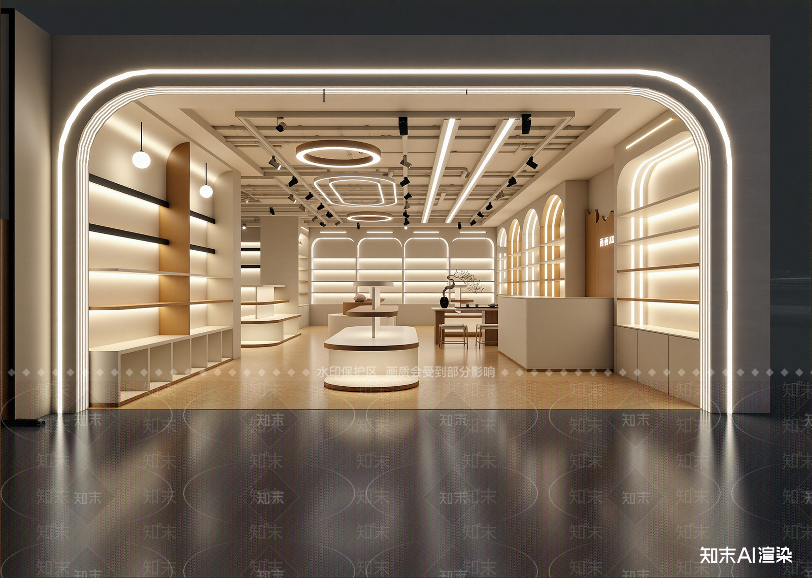 现代其他展厅3D模型下载【ID:1214918783】