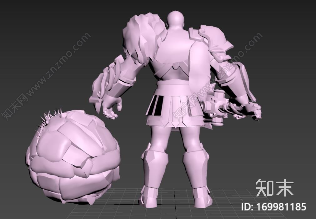 hercules_罗马冠军海格力斯3d打印模型下载【ID:169981185】