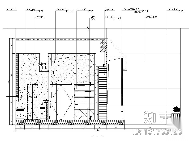 [深圳]浪漫优雅休闲安静咖啡厅室内设计CAD图cad施工图下载【ID:161763126】