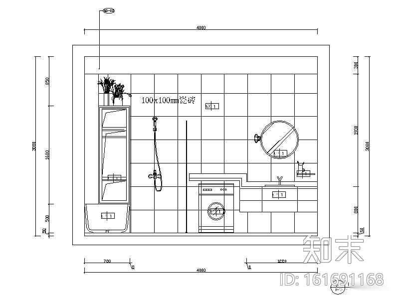 [保定]新中式别墅设计施工图（含效果图和3D模型）cad施工图下载【ID:161691168】