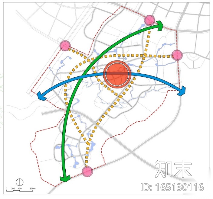 [云南]自然山林大学城景观规划方案施工图下载【ID:165130116】