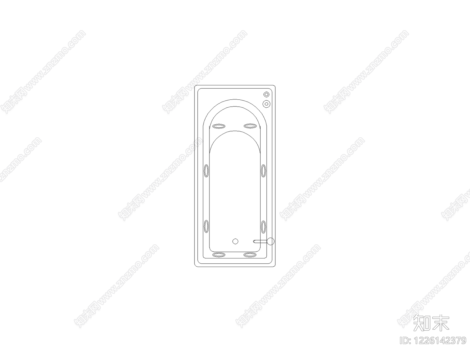 卫浴设施CAD图纸