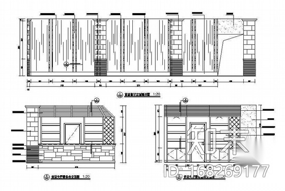 济南某酒店装修施工图cad施工图下载【ID:168269177】