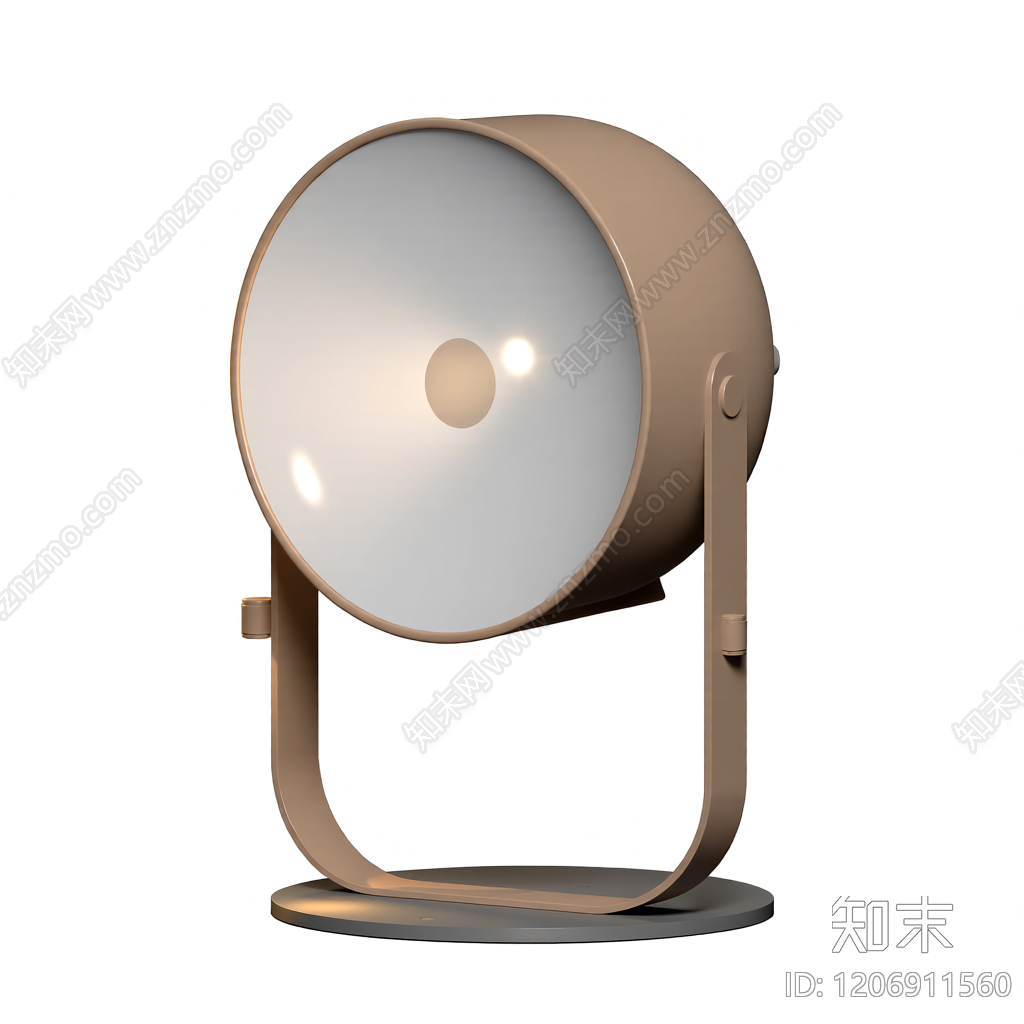 金属台灯模型3D模型下载【ID:1206911560】