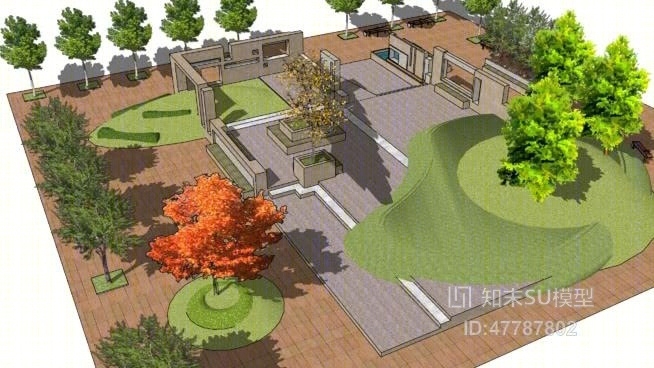 小公建SU模型下载【ID:47787802】