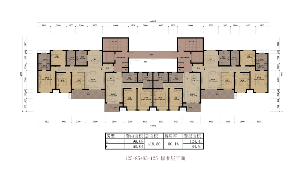 [江苏]33层住宅及多种社区商业及配套服务功能一体化商业...施工图下载【ID:149775124】