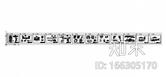 假山溪流景观做法大样施工图下载【ID:166305170】