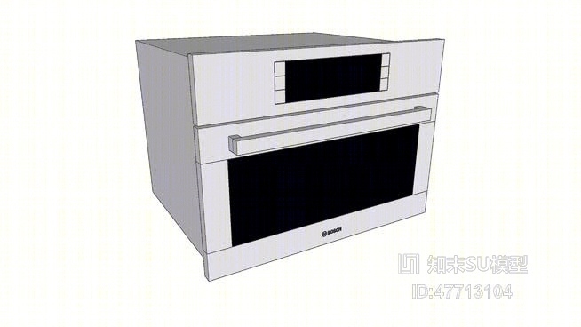 烤箱SU模型下载【ID:47713104】