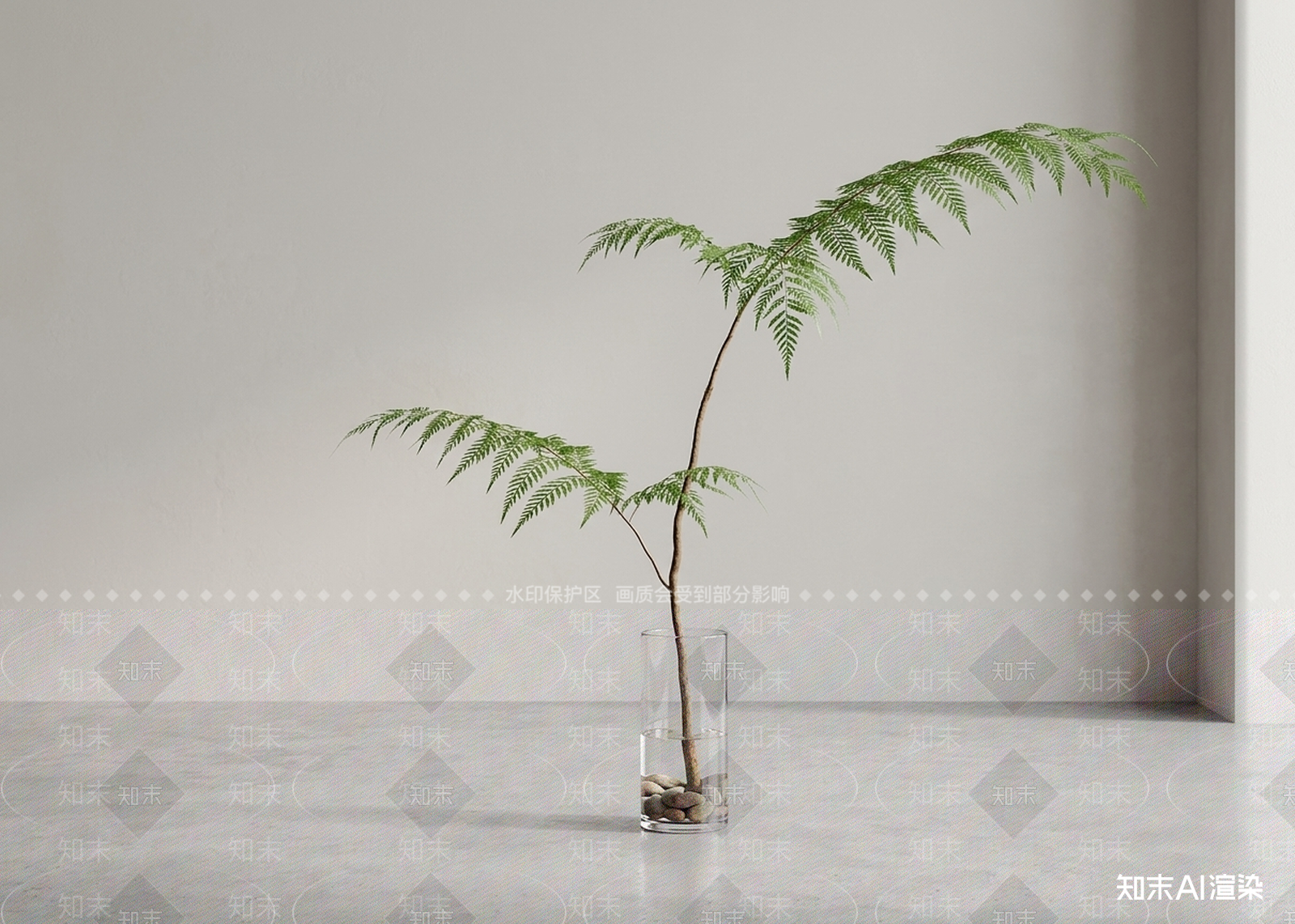 造型绿植草本植物3D模型下载【ID:1227377834】