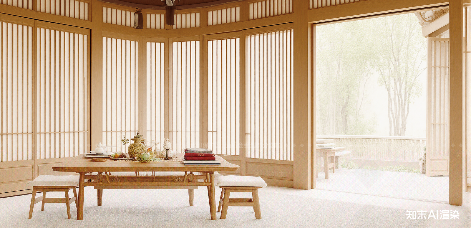 现代其他办公区域SU模型下载【ID:1215983176】