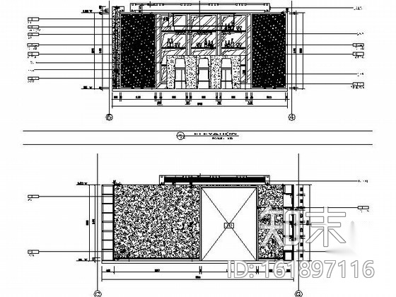 [苏州]新中式别墅样板房施工图cad施工图下载【ID:161897116】