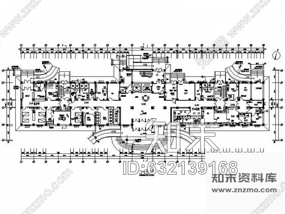 施工图医院室内装修装饰设计图cad施工图下载【ID:632139168】