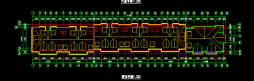 长春高层现代风格花园式住宅建筑施工图（深圳市清华苑建...cad施工图下载【ID:149770135】