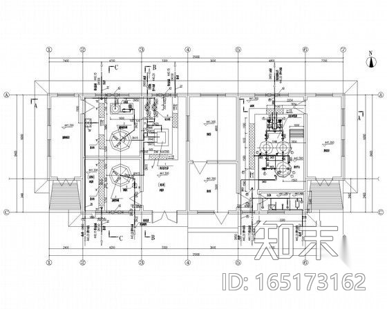 [重庆]污水处理厂施工工艺图（含管网图）cad施工图下载【ID:165173162】