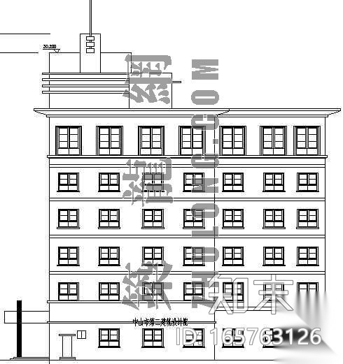 某电教楼建筑设计方案cad施工图下载【ID:165763126】