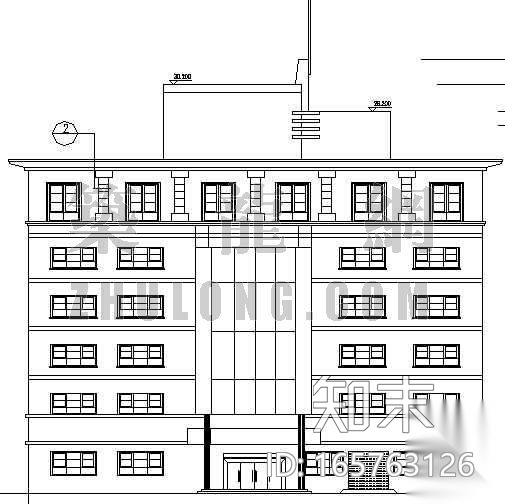 某电教楼建筑设计方案cad施工图下载【ID:165763126】