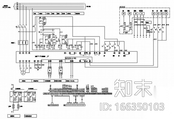 施耐德ATV-61系列变频器控制原理图cad施工图下载【ID:166350103】