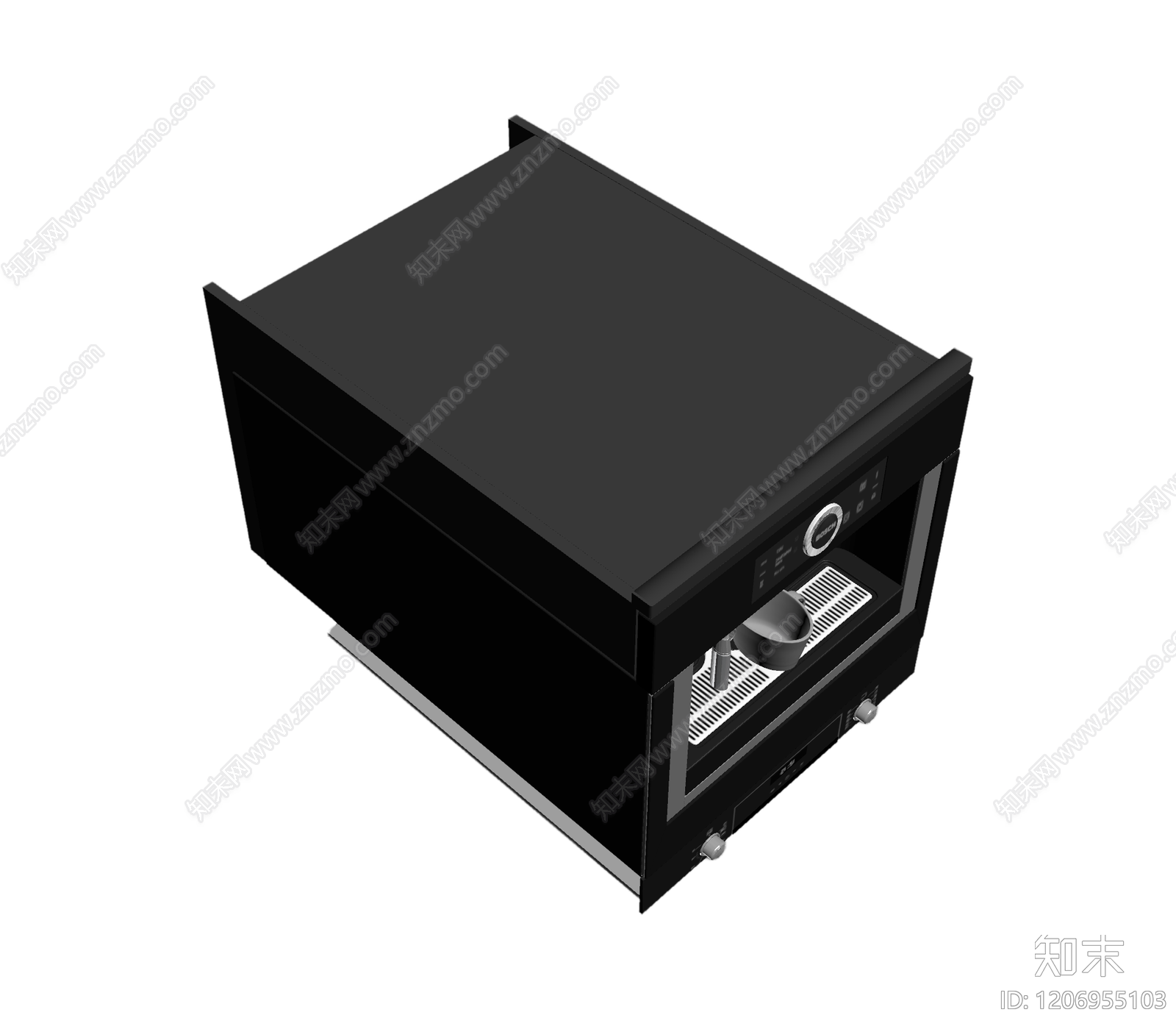 嵌入式咖啡机3D模型下载【ID:1206955103】