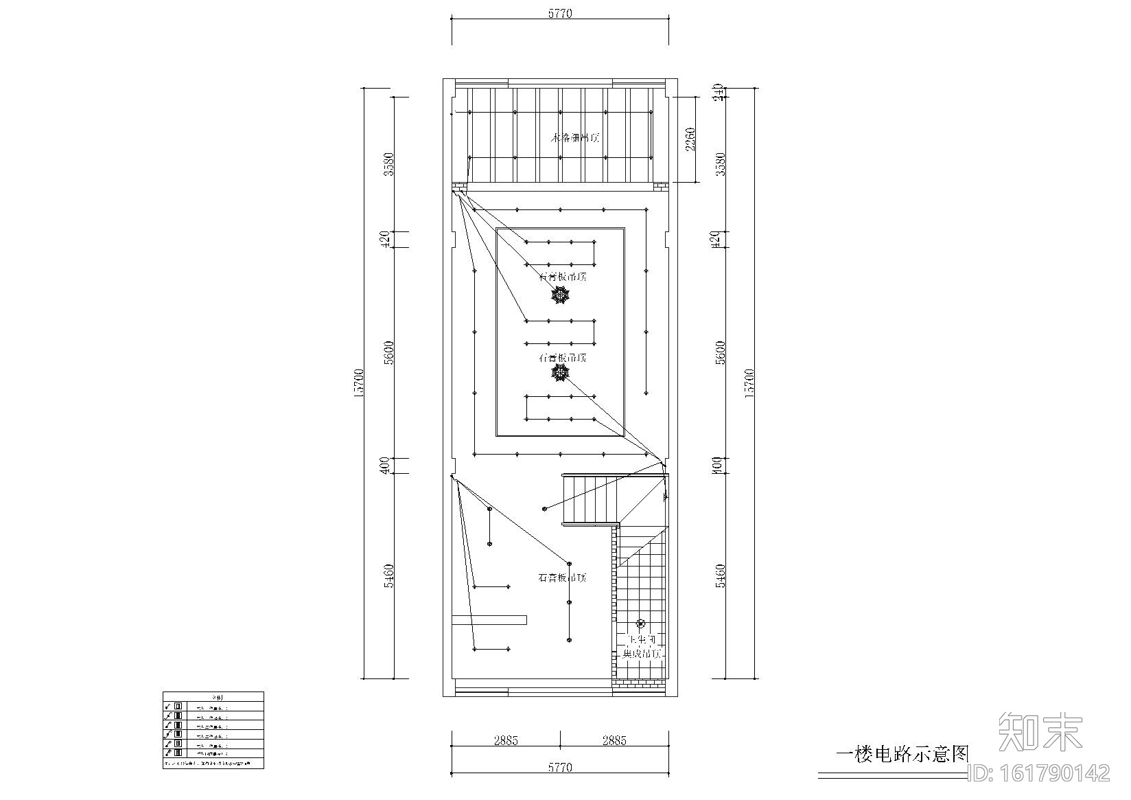 [河南]许昌茶社室内设计项目施工图+效果图cad施工图下载【ID:161790142】