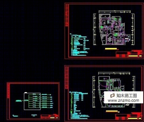 样板房施工图cad施工图下载【ID:56939072】