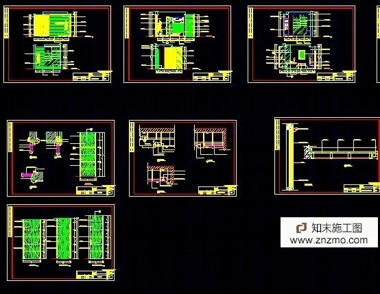 样板房施工图cad施工图下载【ID:56939072】