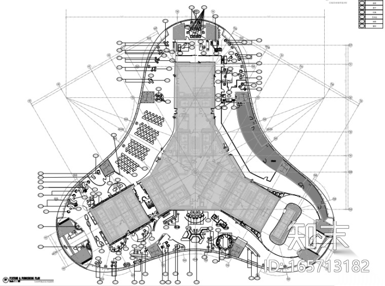 [武汉]中心样板层及T3办公楼CAD+PDF施工图施工图下载【ID:165713182】