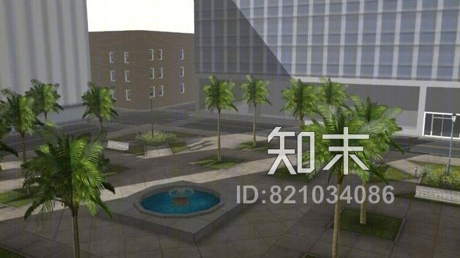 城市街区SU模型下载【ID:821034086】