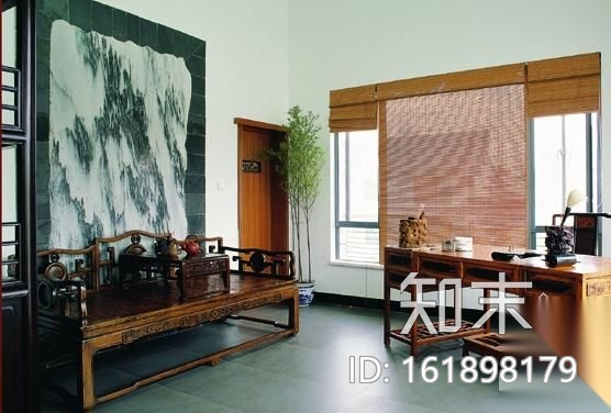 中式风格三层别墅装修图(含实景)cad施工图下载【ID:161898179】