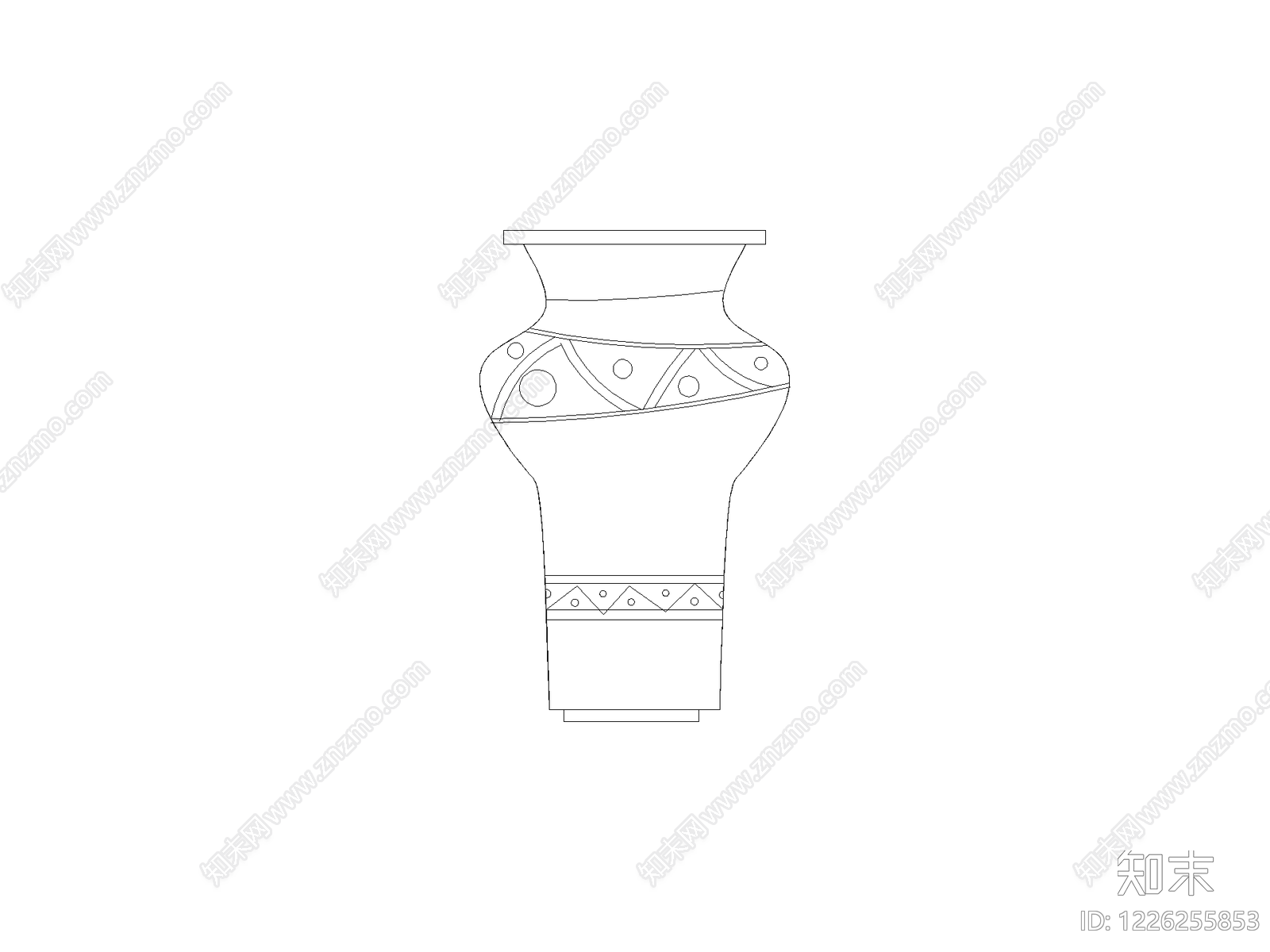 摆件CAD图纸