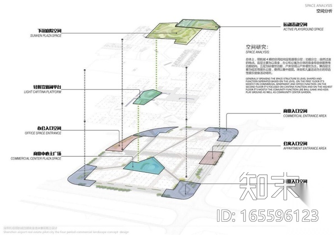 [广东]商业地块景观规划设计方案cad施工图下载【ID:165596123】