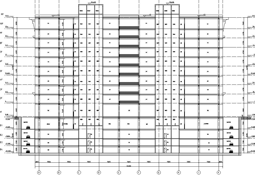 [北京]金融街E9项目政府公建办公楼建筑施工图设计（C...施工图下载【ID:165943181】