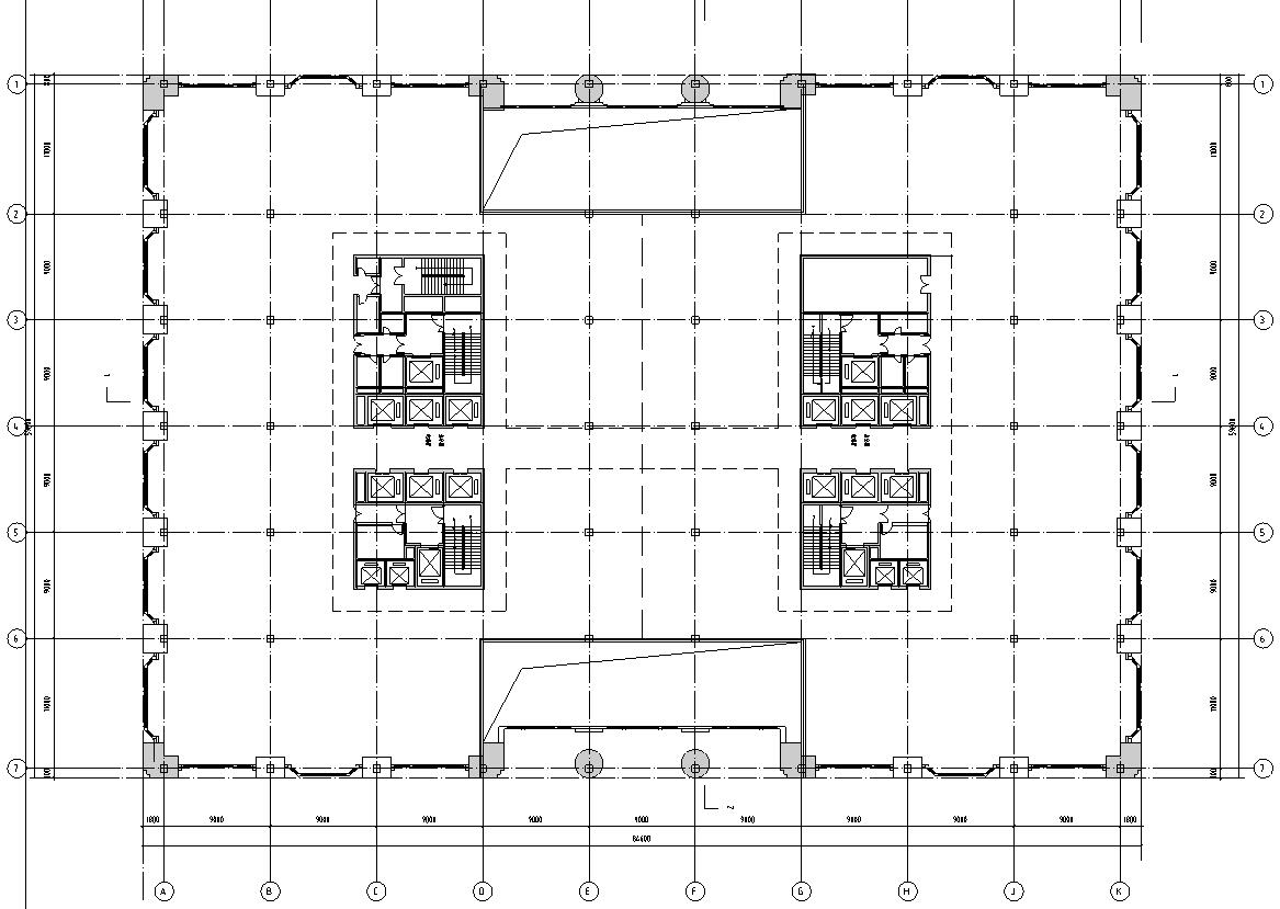 [北京]金融街E9项目政府公建办公楼建筑施工图设计（C...施工图下载【ID:165943181】