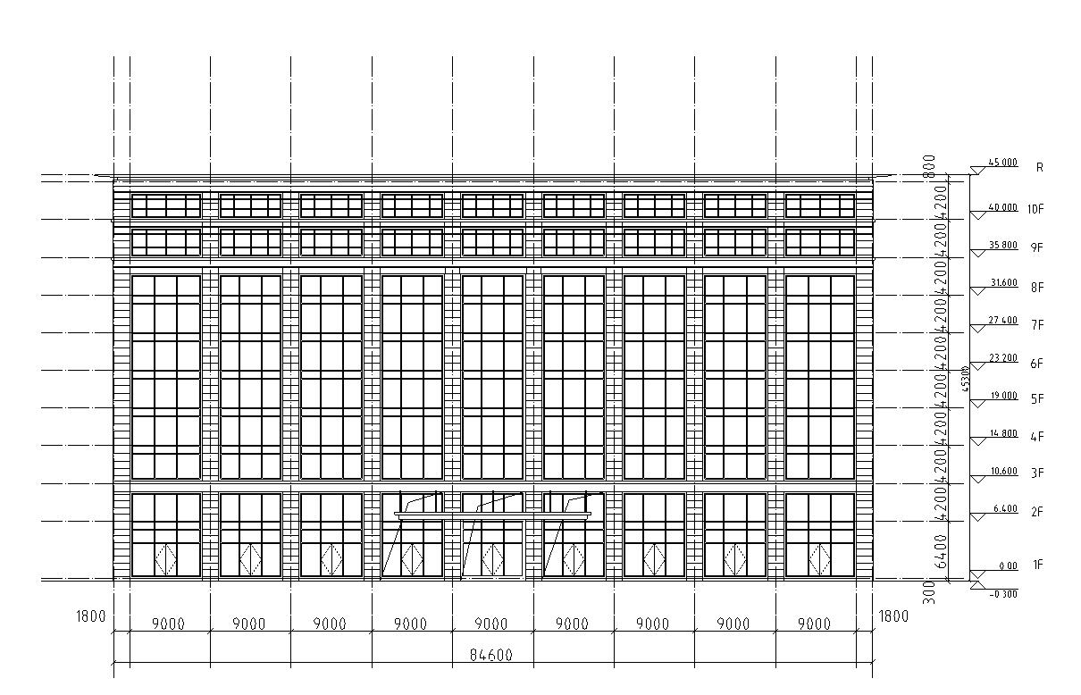 [北京]金融街E9项目政府公建办公楼建筑施工图设计（C...施工图下载【ID:165943181】