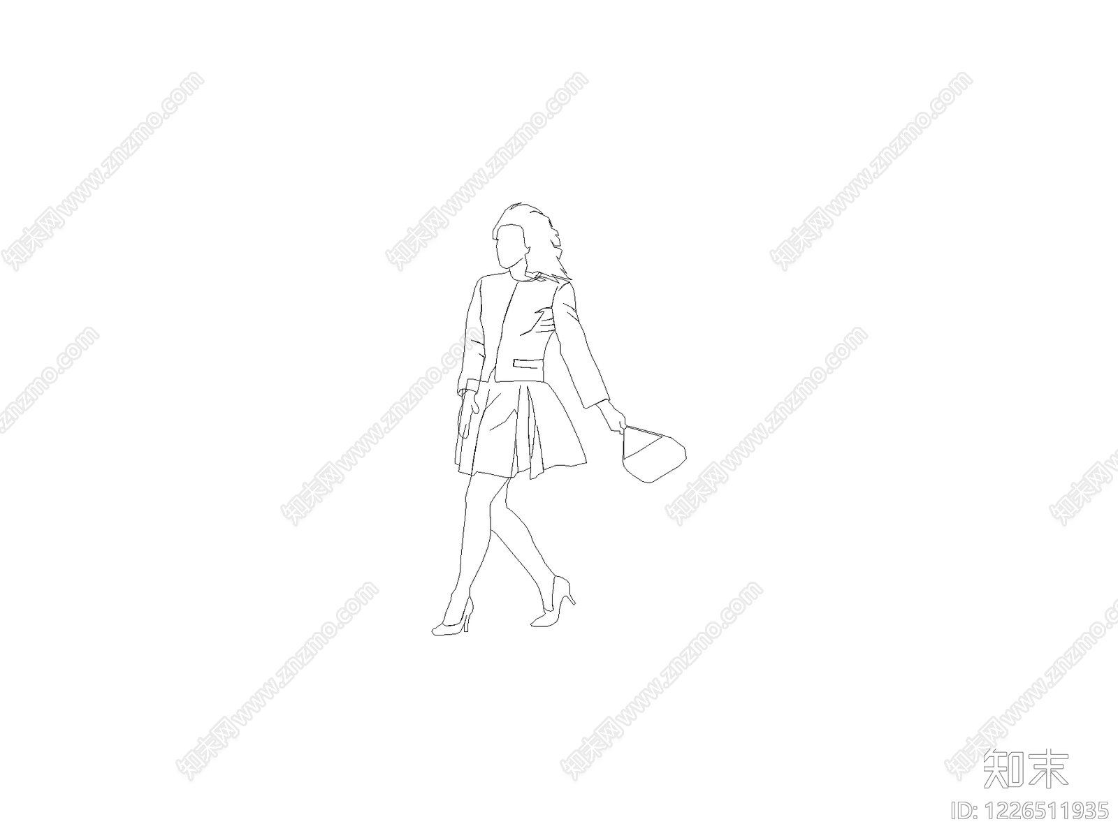人物cad施工图下载【ID:1226511935】