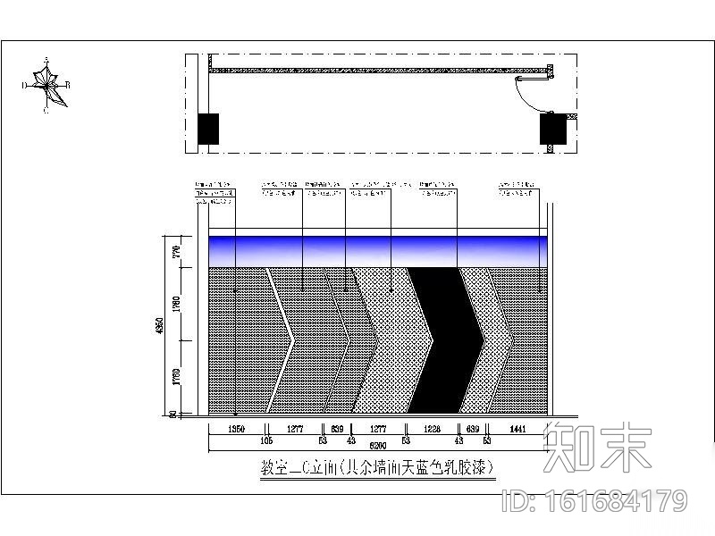 [浙江]现代活泼艺术培训学校设计施工图（含效果图）施工图下载【ID:161684179】