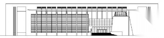 某五层校园图书馆建筑方案图cad施工图下载【ID:151574166】