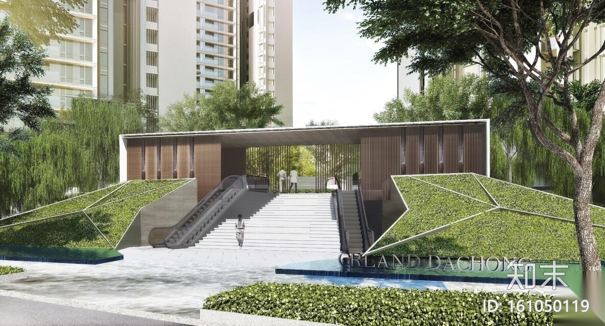 示范区景观CAD图纸