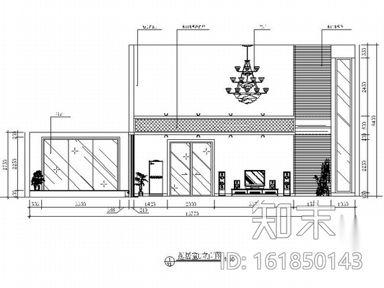 [广东]大型山水豪华现代风格三层生态别墅室内装修施工图施工图下载【ID:161850143】