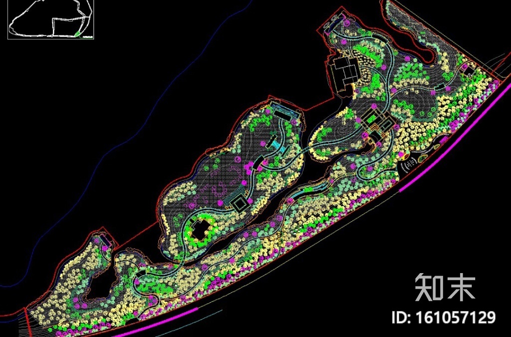 [江苏]生态绿洲旅游度假区施工图方案设计施工图下载【ID:161057129】