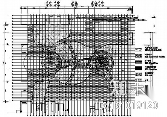 天津某屋顶花园环境景观设计施工图施工图下载【ID:161019120】