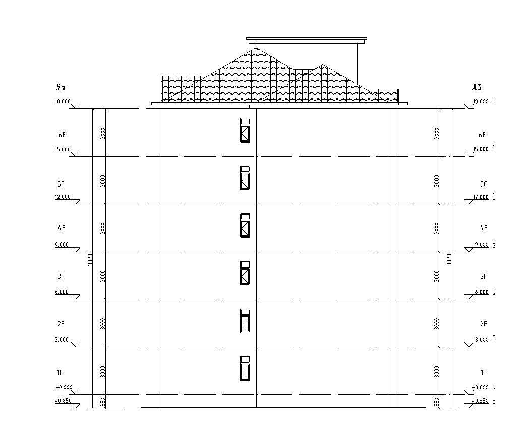 [重庆]多层现代简约中式住宅建筑设计方案文本（含CAD）施工图下载【ID:166332142】