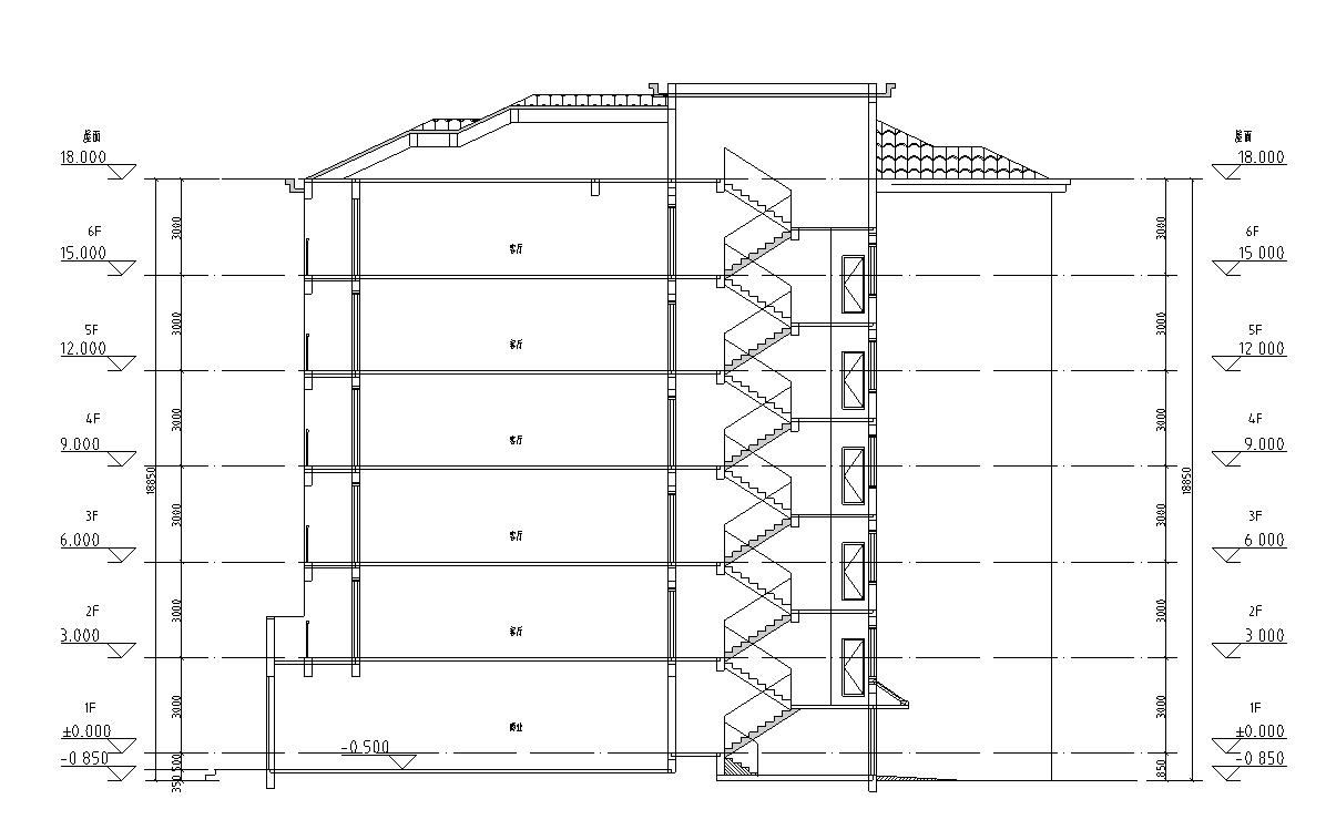 [重庆]多层现代简约中式住宅建筑设计方案文本（含CAD）施工图下载【ID:166332142】