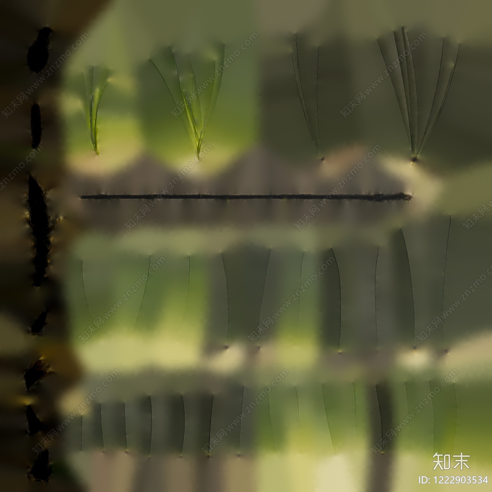 瓦楞玻璃贴图下载【ID:1222903534】