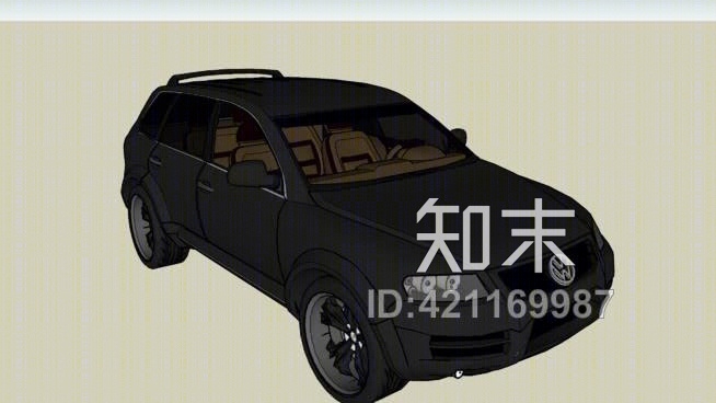 大众途锐SU模型下载【ID:421169987】