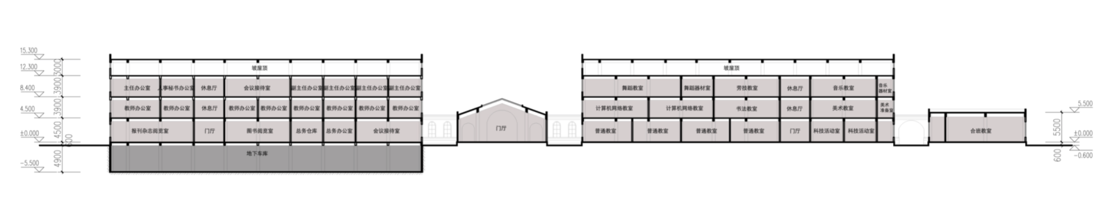 [江苏]欧式教师发展中心建筑设计文本（含文本效果图C...cad施工图下载【ID:151559148】