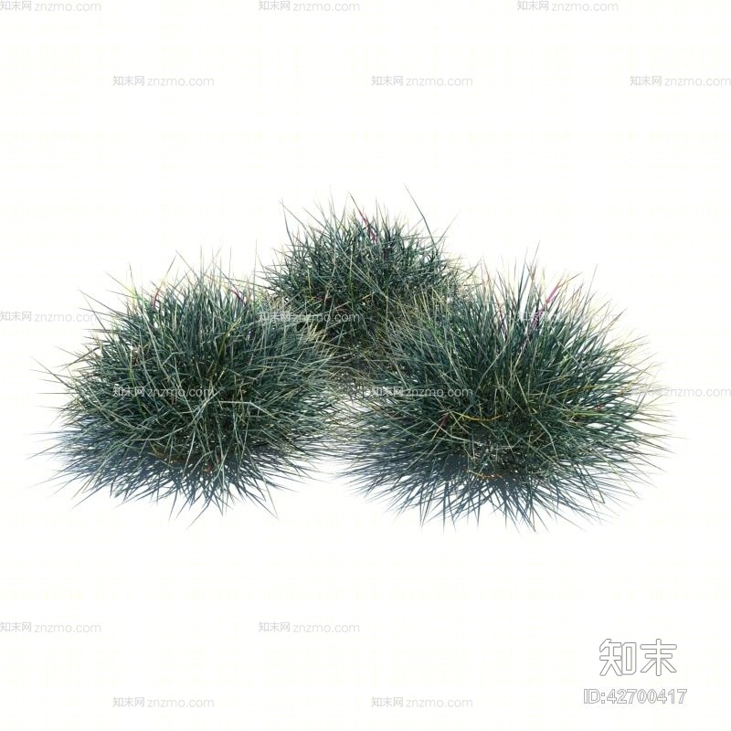 绿色草3D模型下载【ID:42700417】