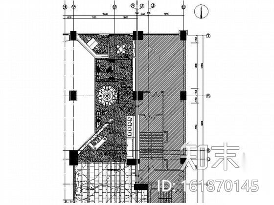 [深圳]全球连锁五星级酒店奢华宴会展厅装修施工图cad施工图下载【ID:161870145】