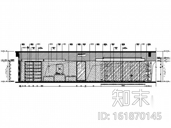 [深圳]全球连锁五星级酒店奢华宴会展厅装修施工图cad施工图下载【ID:161870145】