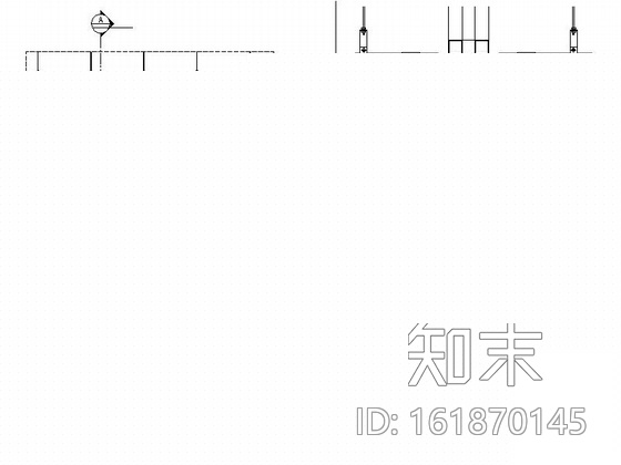 [深圳]全球连锁五星级酒店奢华宴会展厅装修施工图cad施工图下载【ID:161870145】